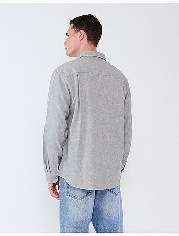 Camisa de franela, mo fashion