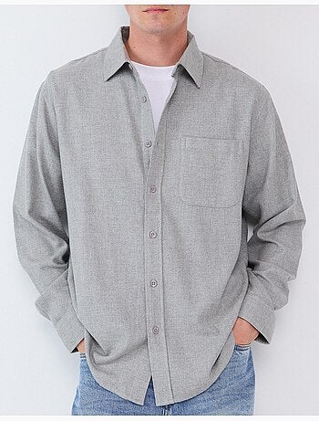 Camisa de franela, mo fashion