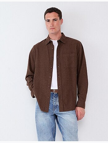 Camisa de franela, mo fashion