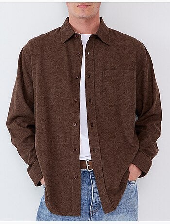 Camisa de franela, mo fashion