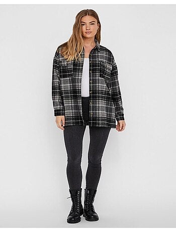 Camisa de franela Noisy May