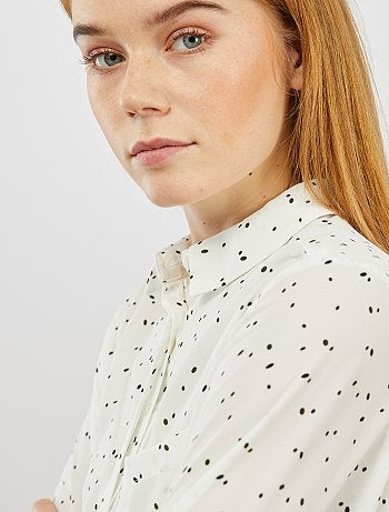 Camisa de gasa de crepé - Kiabi