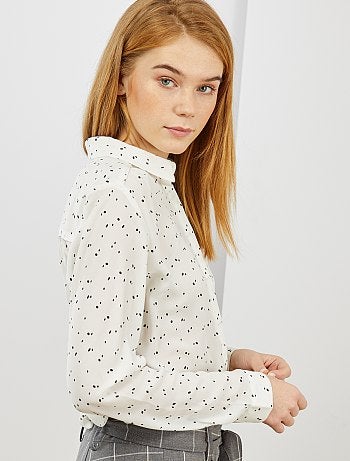 Camisa de gasa de crepé - Kiabi