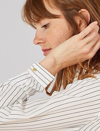 Camisa de gasa de crepé - Kiabi