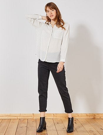 Camisa de gasa de crepé - Kiabi