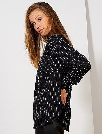 Camisa de gasa de crepé - Kiabi