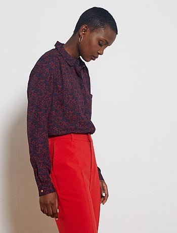 Camisa de gasa de crepé - Kiabi