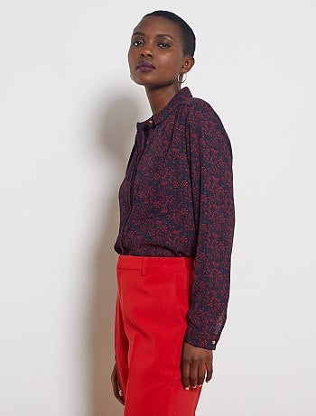 Camisa de gasa de crepé - Kiabi