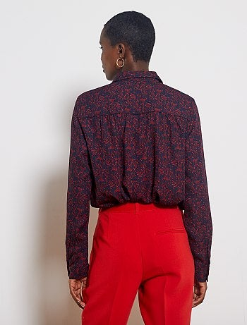 Camisa de gasa de crepé - Kiabi