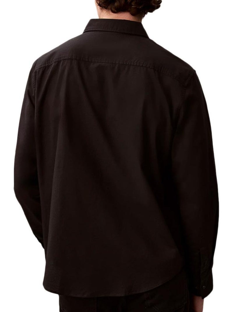 Camisa de Hombre Calvin Klein Jeans Negro - Kiabi