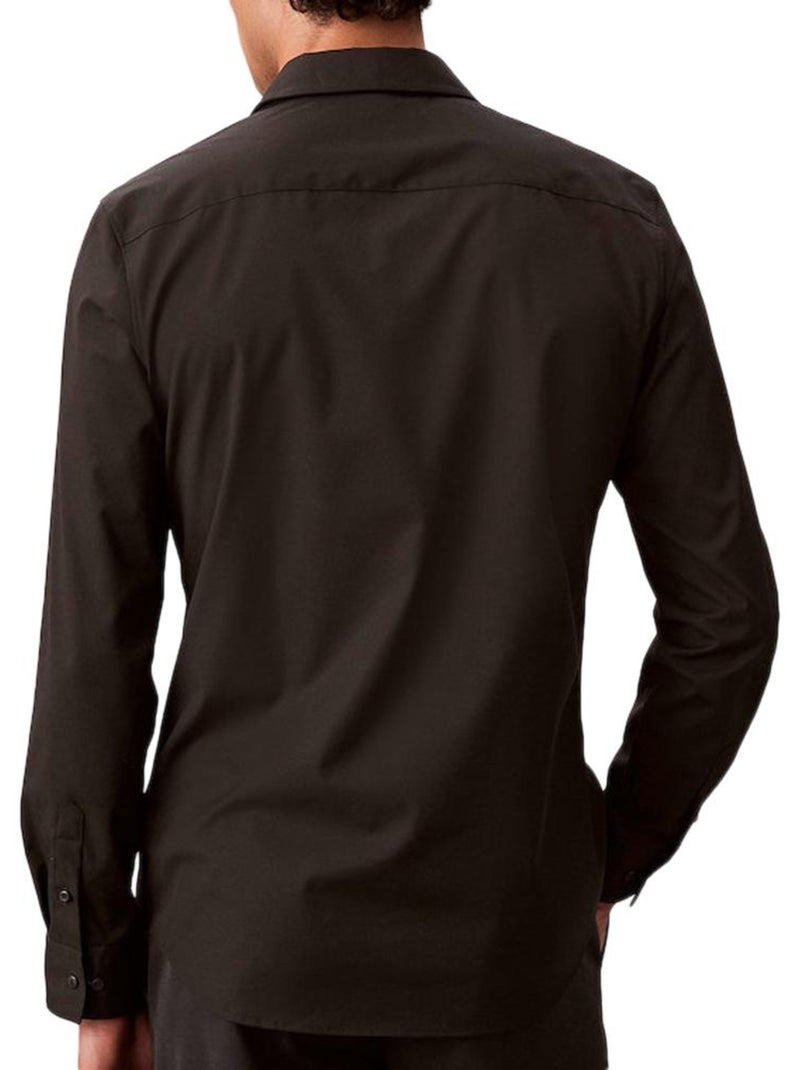 Camisa de Hombre Calvin Klein Jeans Negro - Kiabi