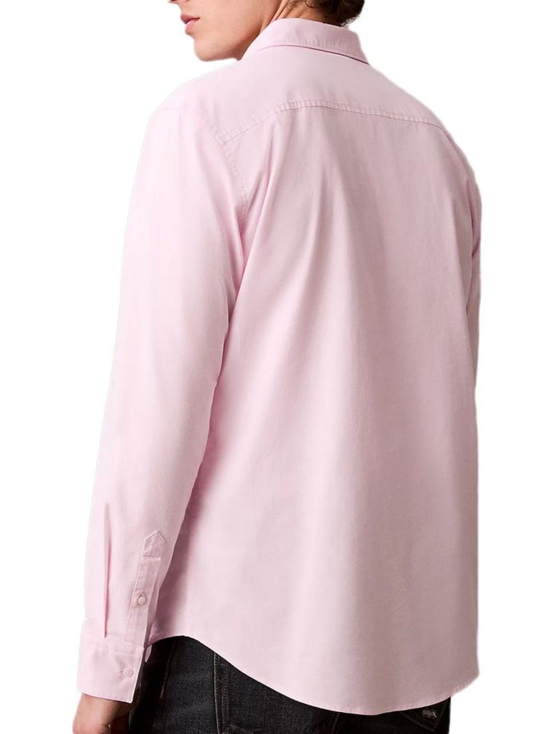Camisa de Hombre Calvin Klein Jeans Rosa - Kiabi