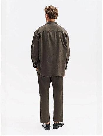 Camisa de hombre de algodón-lycra giesto
