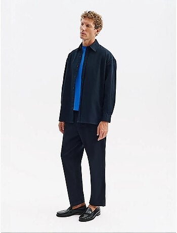 Camisa de hombre de algodón y lycra giesto