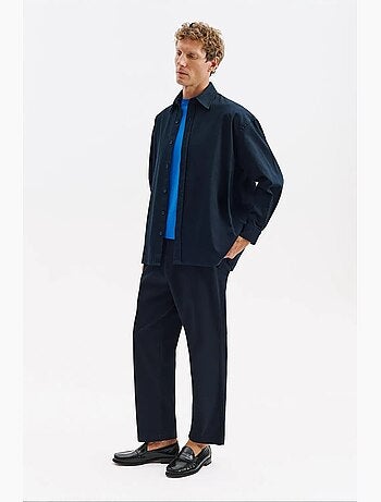 Camisa de hombre de algodón y lycra giesto
