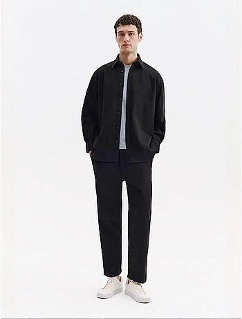 Camisa de hombre de algodón y lycra giesto