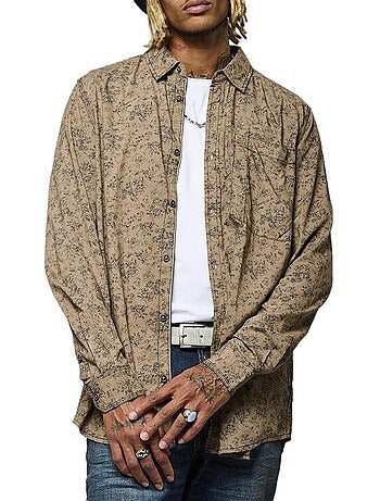 Camisa de Hombre Estampada Kaporal