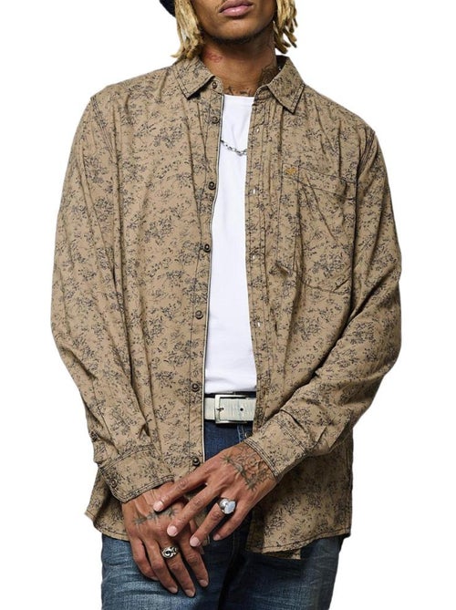 Camisa de Hombre Estampada Kaporal - Kiabi