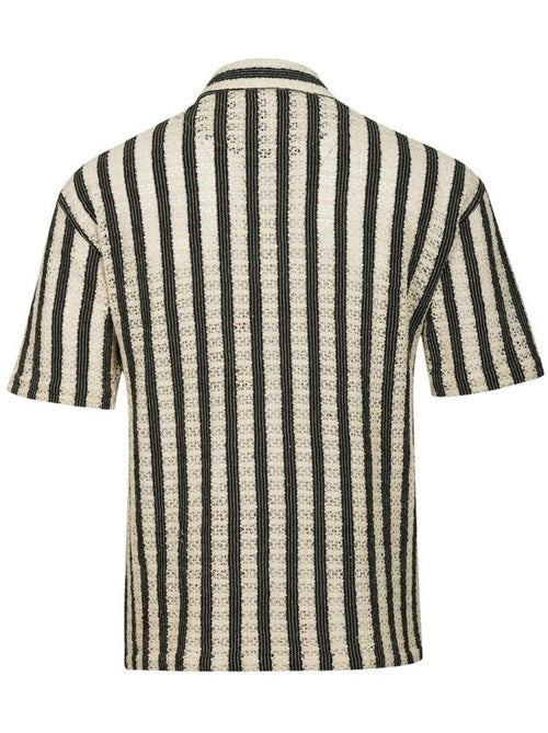 Camisa de hombre kaporal a rayas - Kiabi Camisa de hombre kaporal a rayas - Kiabi