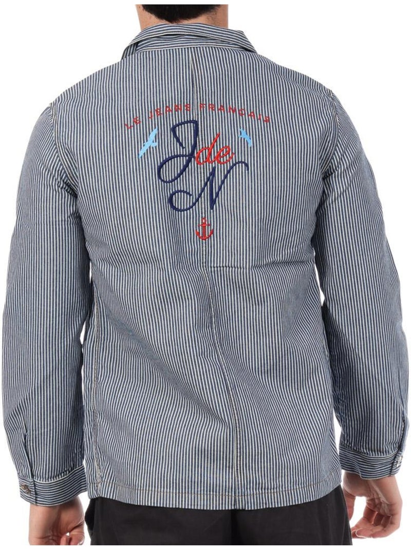 Camisa de Hombre Kaporal Azul Blanco - Kiabi