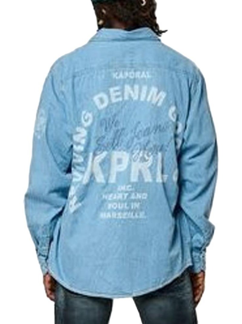 Camisa de Hombre Kaporal Azul marino - Kiabi