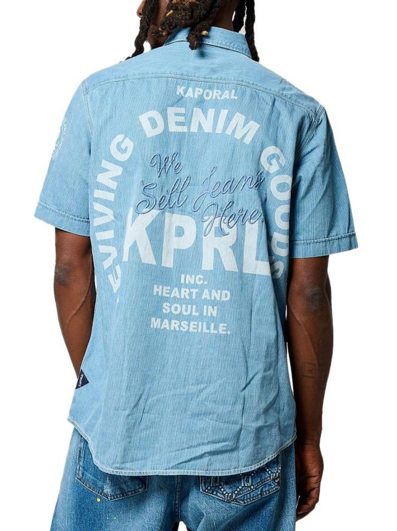 Camisa de Hombre Kaporal Azul - Kiabi
