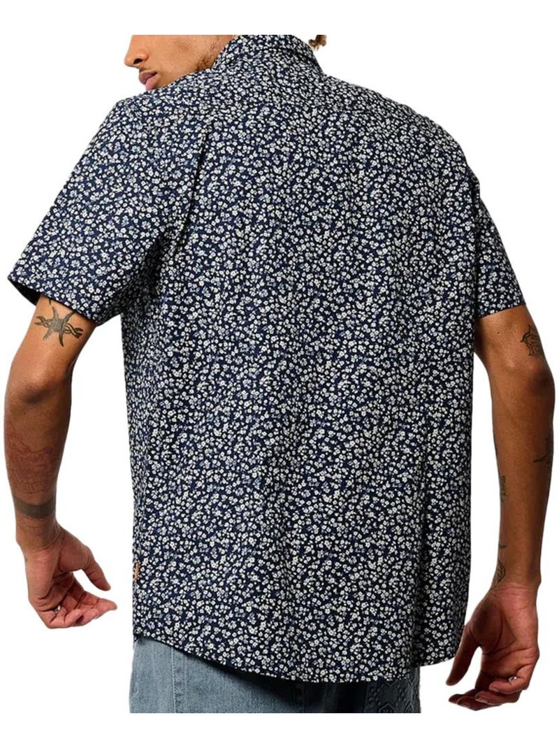 Camisa de Hombre Kaporal Estilo Marinero Azul marino - Kiabi
