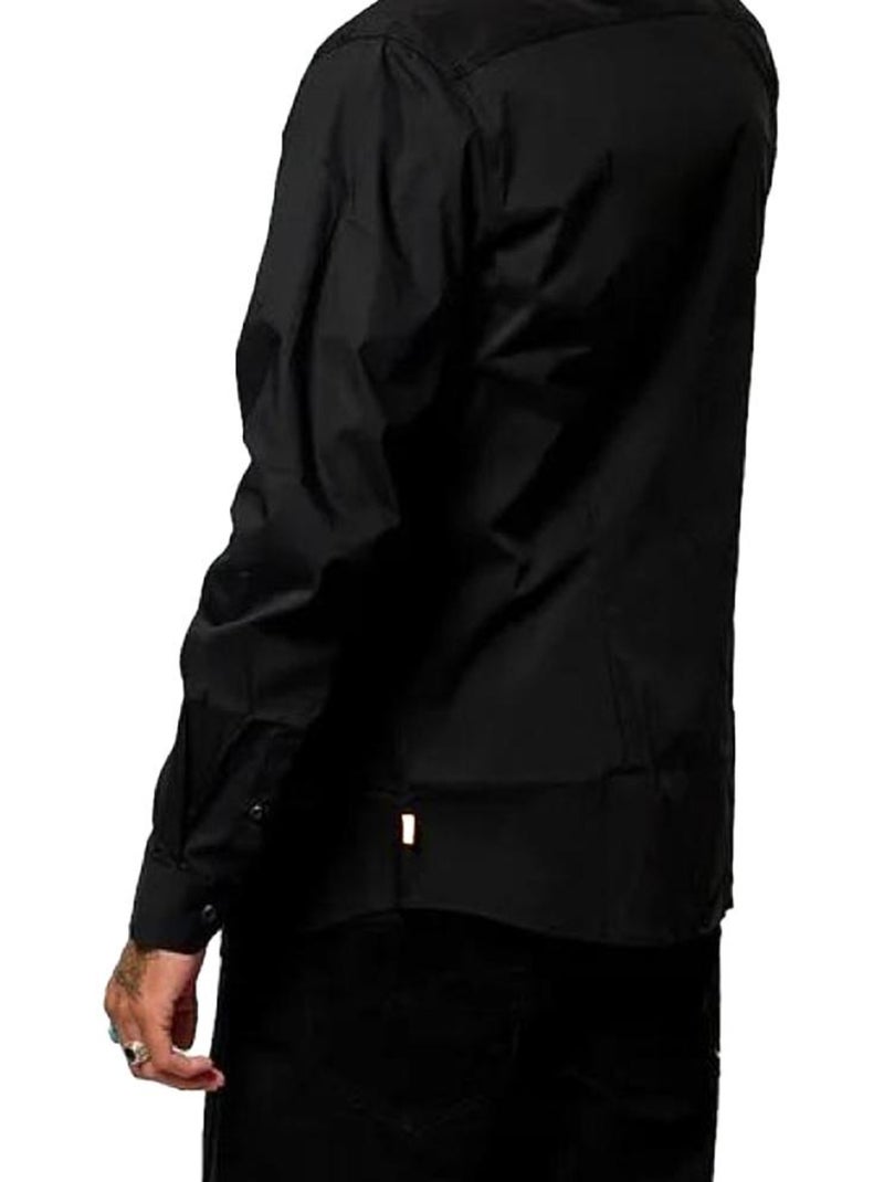 Camisa de Hombre Kaporal Negro - Kiabi