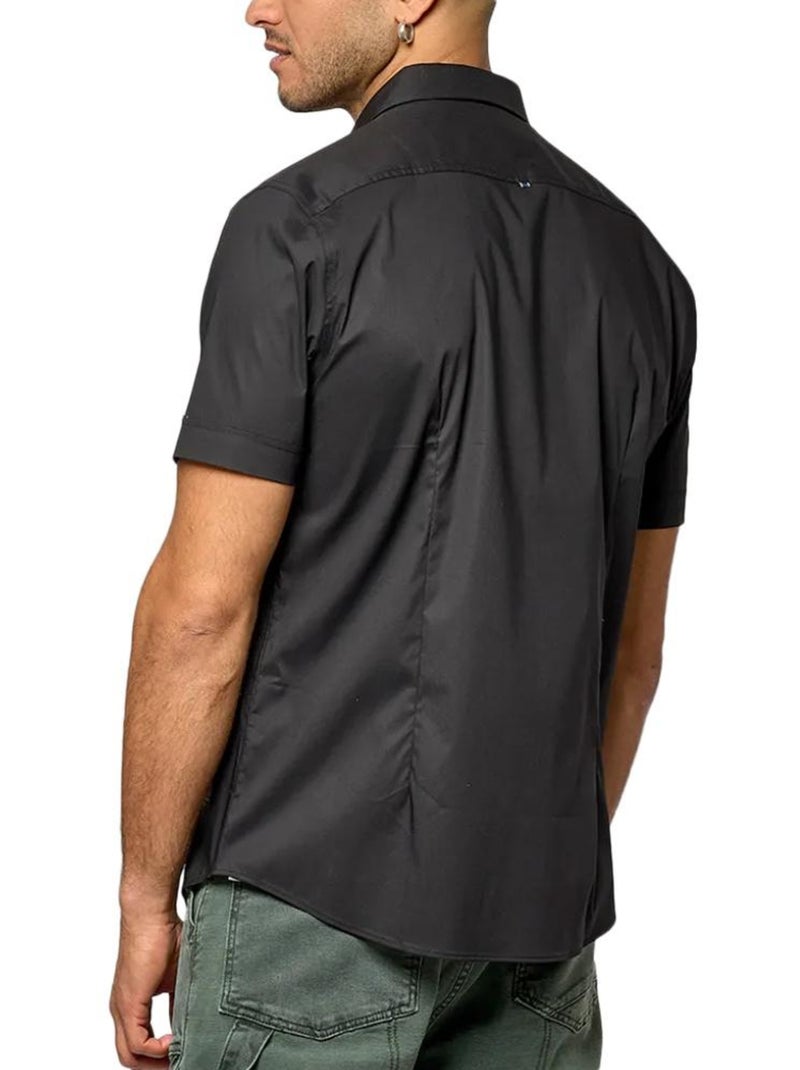 Camisa de Hombre Kaporal Negro - Kiabi