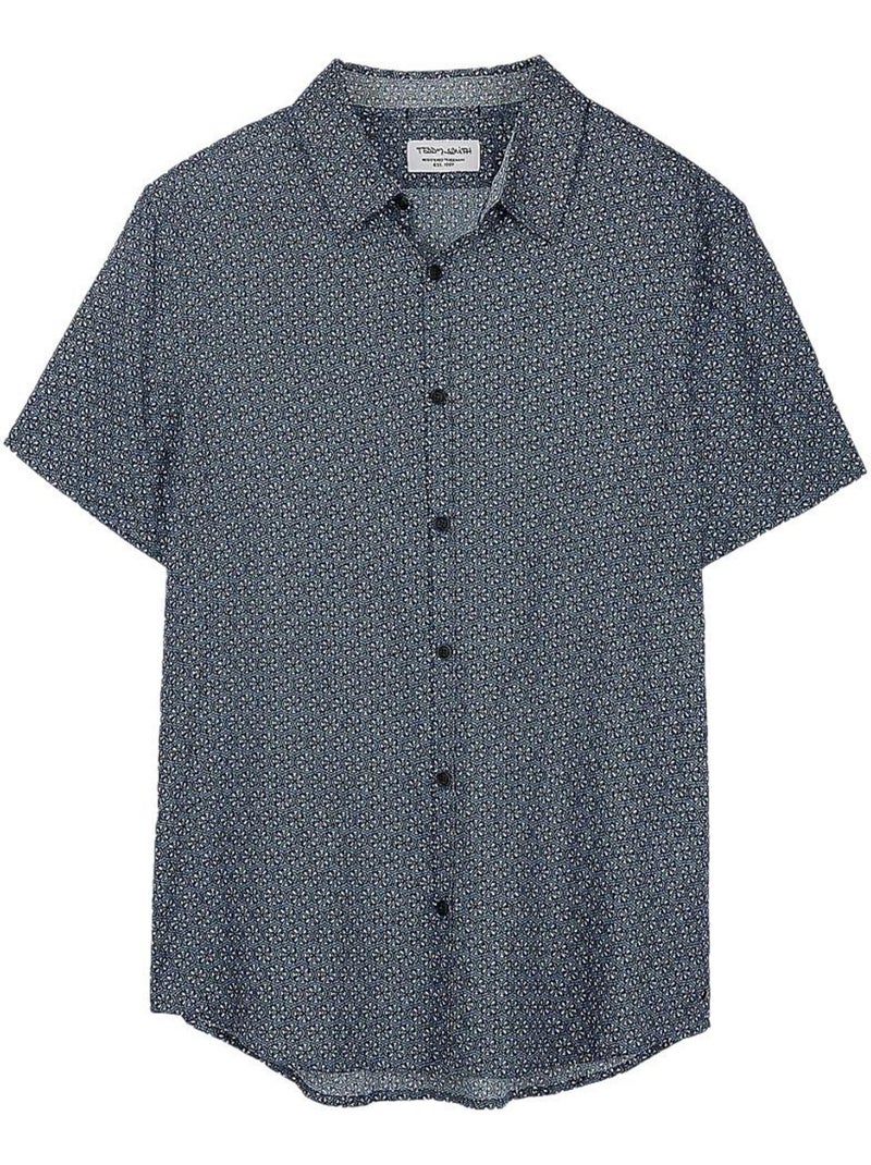 Camisa de Hombre Teddy Smith con Estampado Azul marino - Kiabi