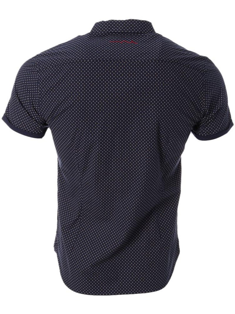 Camisa de Hombre Teddy Smith con Estampado Marino/Blanco - Kiabi