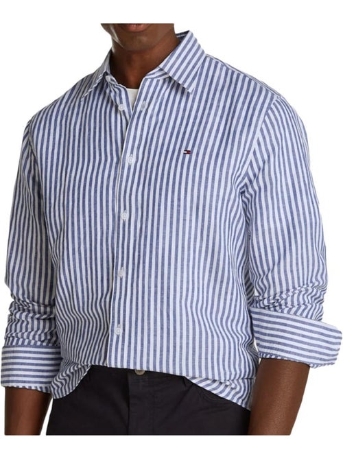 Camisa de hombre tommy hilfiger a rayas - Kiabi