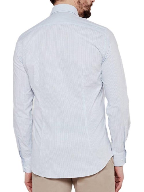 Camisa de hombre Tommy Hilfiger de popelín elástico - Kiabi Camisa de hombre Tommy Hilfiger de popelín elástico - Kiabi