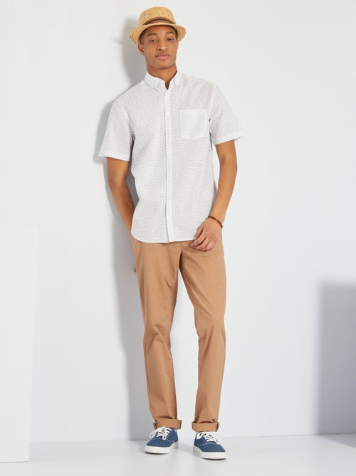 Camisa de lino +1,90 m - Kiabi