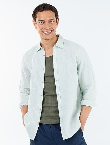 Camisa de lino