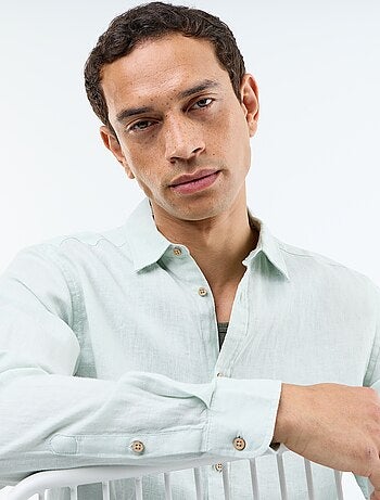 Camisa de lino