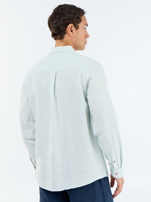 Camisa de lino - Kiabi