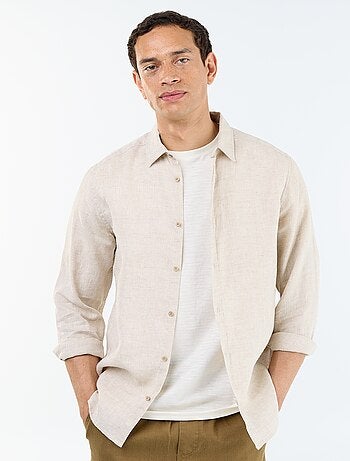 Camisa de lino