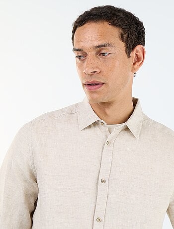 Camisa de lino
