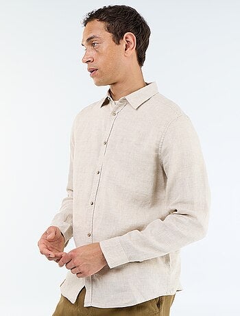 Camisa de lino