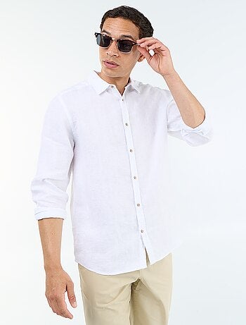 Camisa de lino