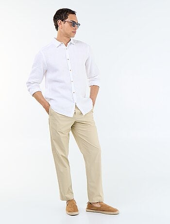 Camisa de lino