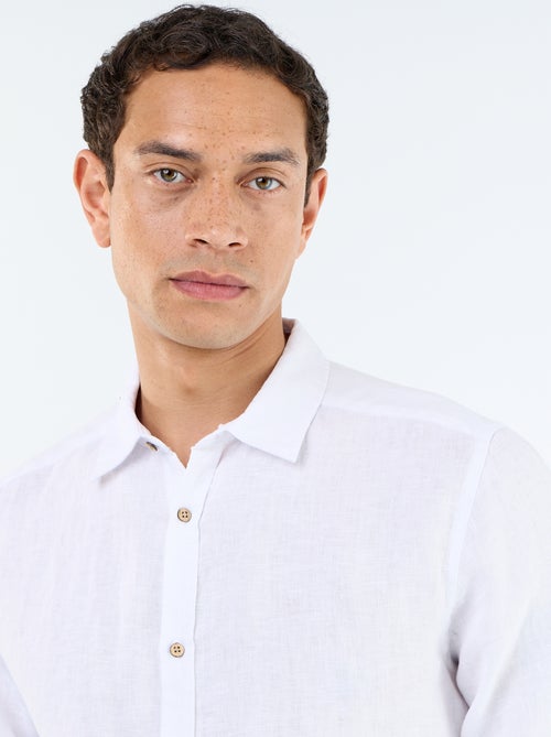Camisa de lino - Kiabi