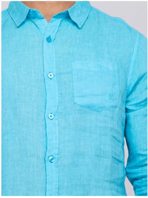 Camisa de lino DALAMO - Kiabi Camisa de lino DALAMO - Kiabi