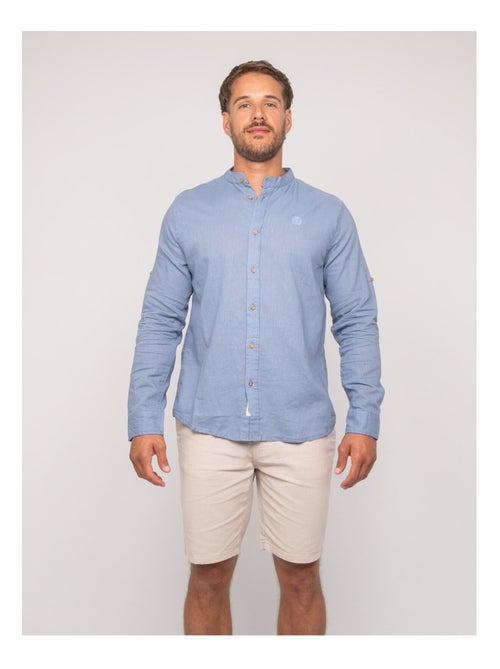 Camisa de lino de manga larga DUCHERO - Kiabi