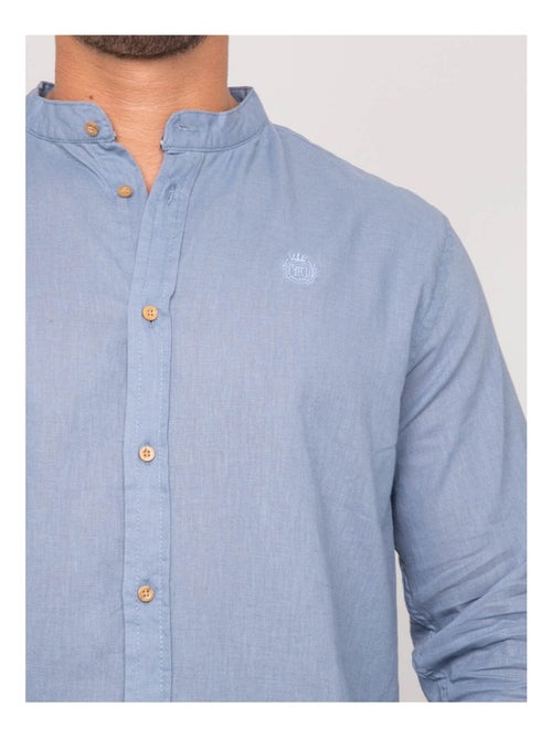 Camisa de lino de manga larga DUCHERO - Kiabi