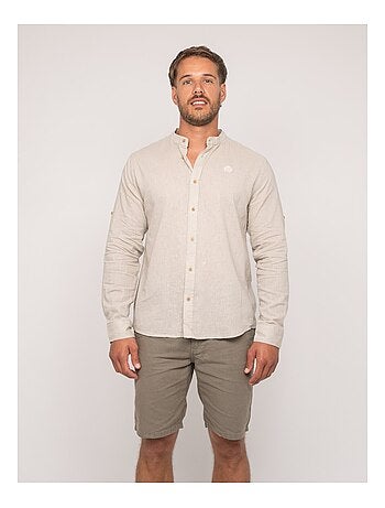 Camisa de lino de manga larga DUCHERO