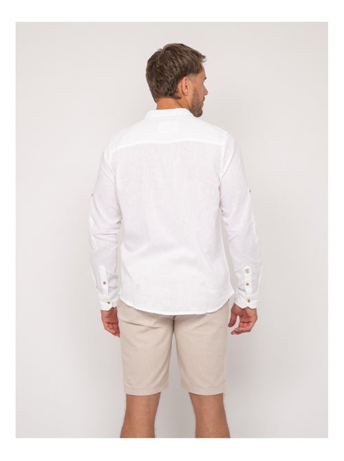 Camisa de lino de manga larga DUCHERO - Kiabi