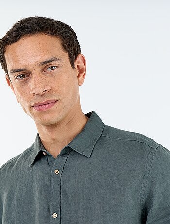 Camisa de lino