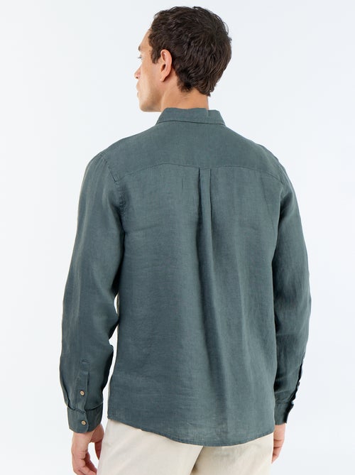 Camisa de lino - Kiabi